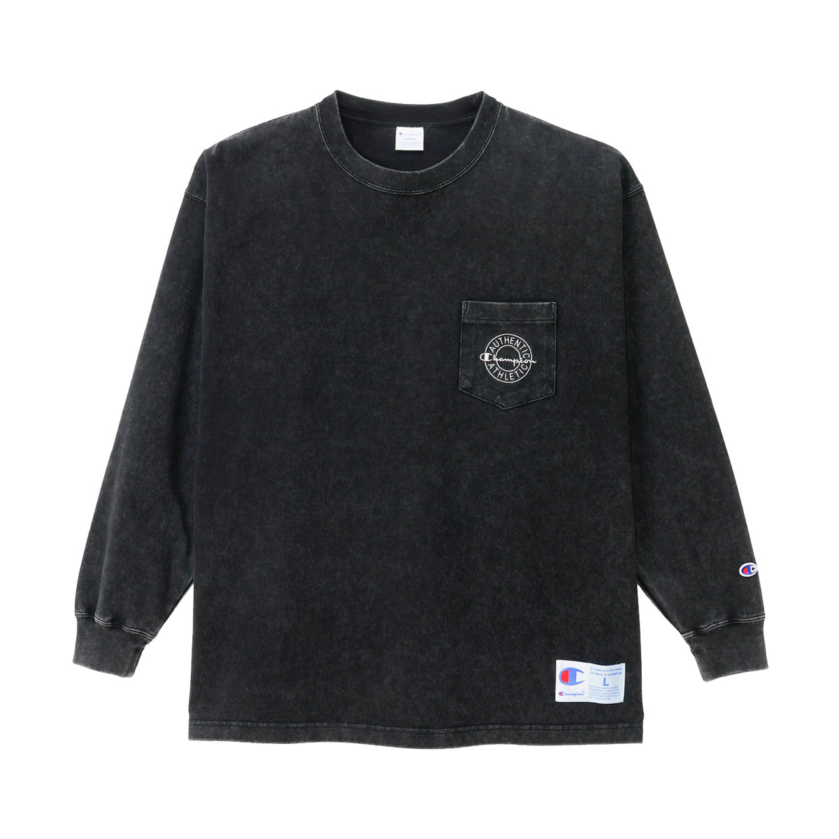 ロングスリーブポケットTシャツ (C3-E412)