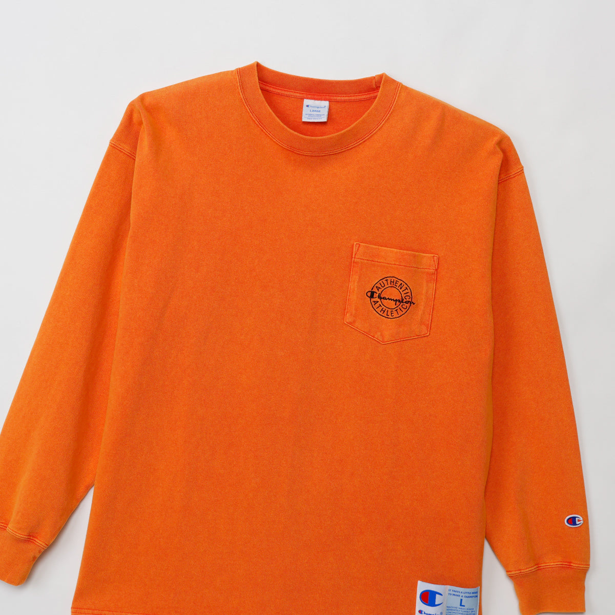 ロングスリーブポケットTシャツ (C3-E412)