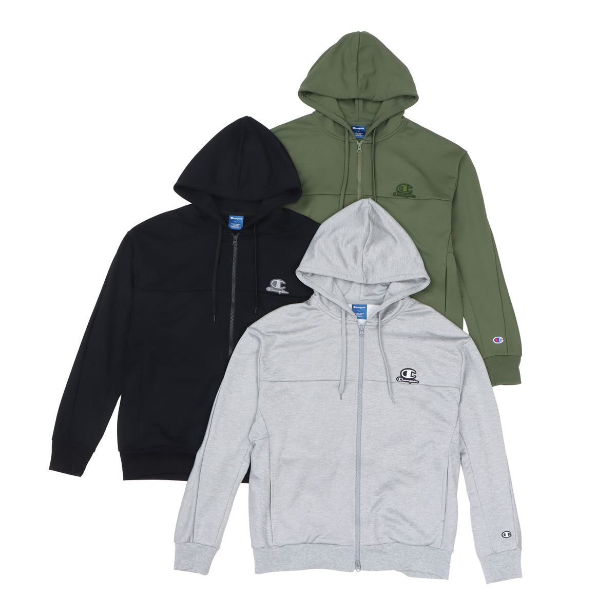 TW TERRY ZIP HOODED SWEATSHIRT