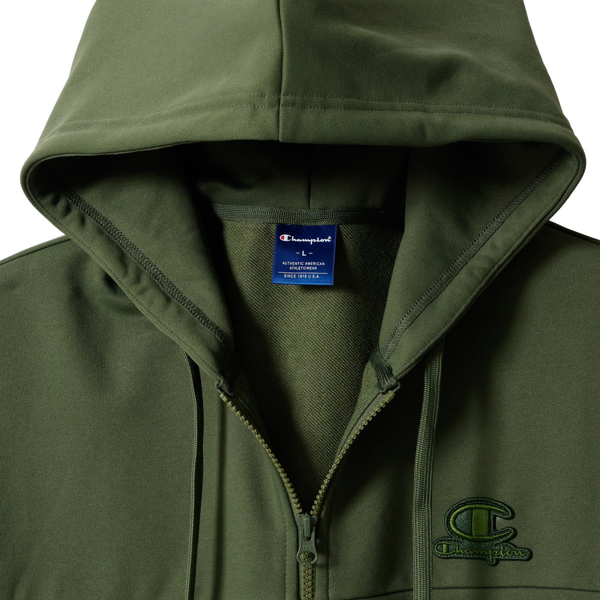 TW TERRY ZIP HOODED SWEATSHIRT