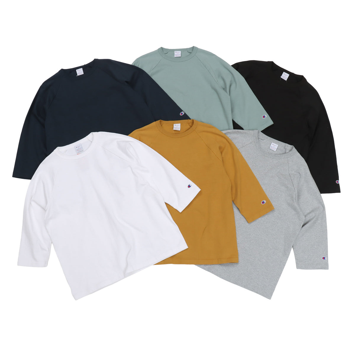 ティーテンイレブン ラグラン3/4スリーブTシャツ (C5-B401)