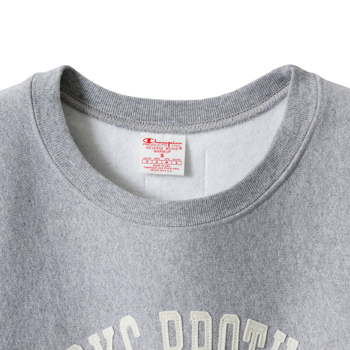Champion × Brooks Brothers リバースウィーブ(R) クルーネックスウェットシャツ (C5-E006)