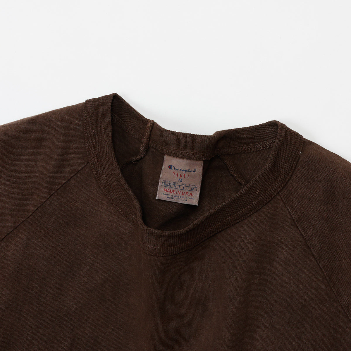 T1011 ラグラン 3/4スリーブ Tシャツ (C5-E401)