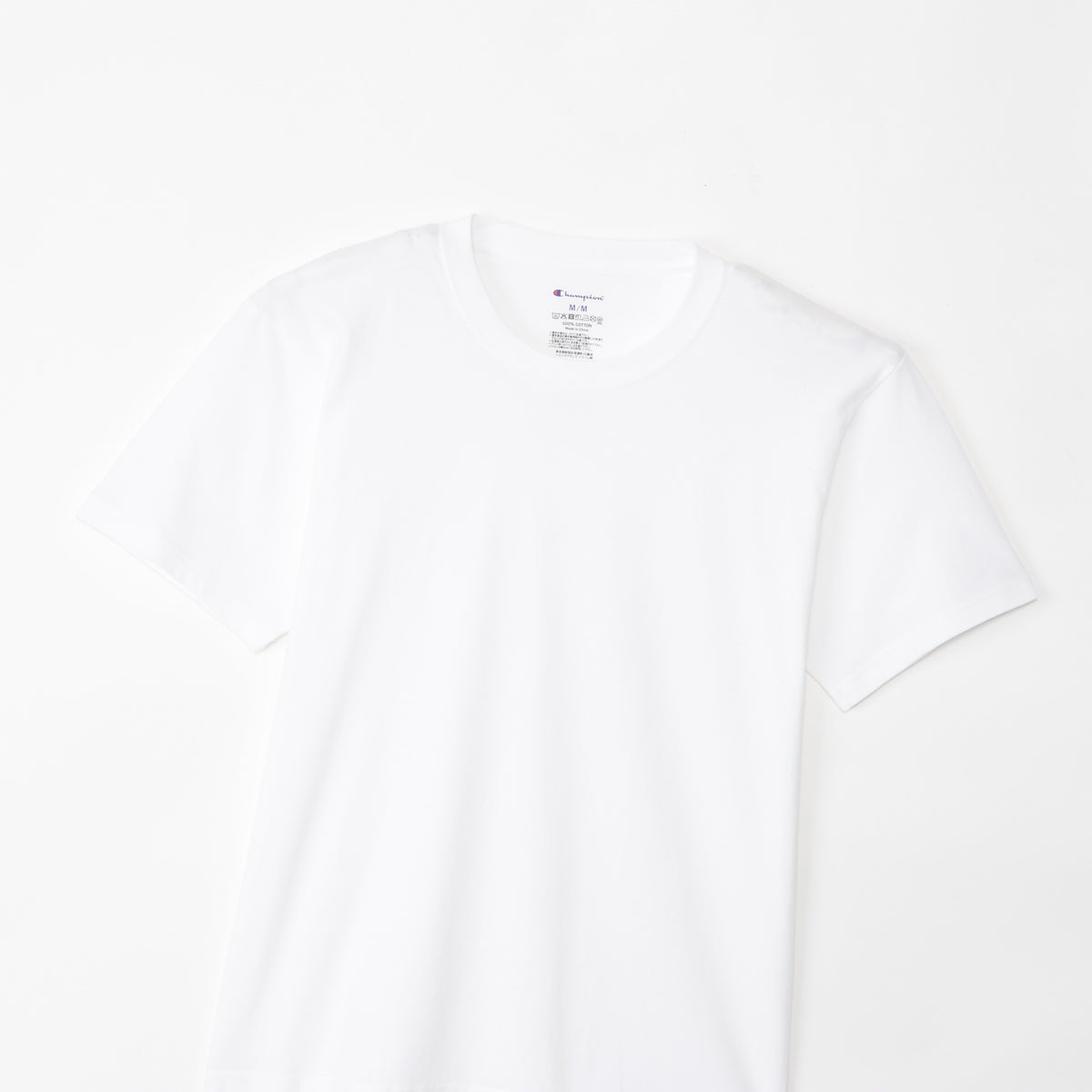 2PリングスパンクルーネックTシャツ (CM1-B701P)