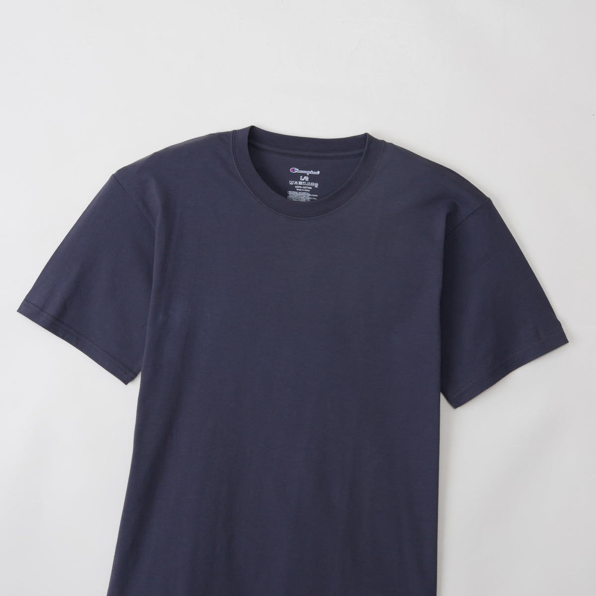2PリングスパンクルーネックTシャツ (CM1-B701P)