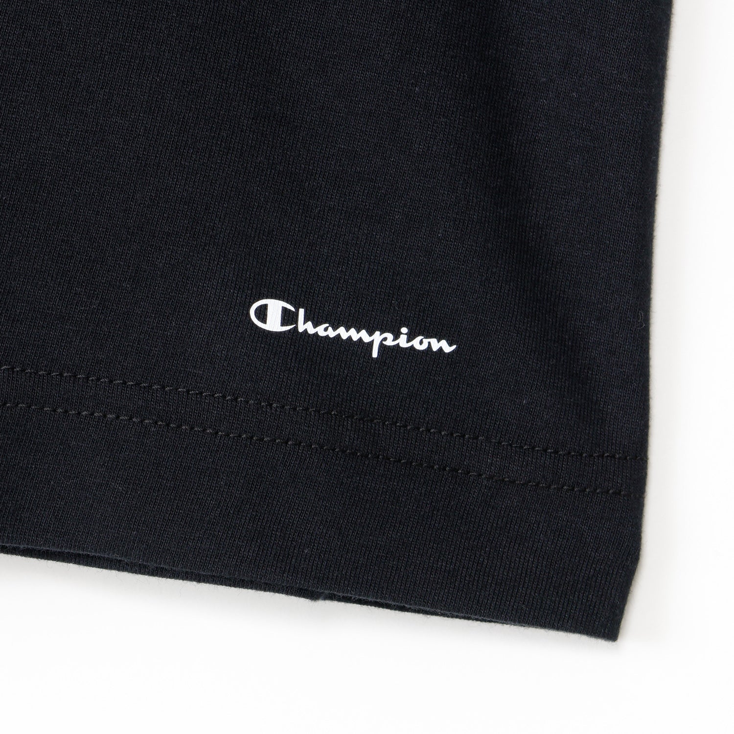 2PリングスパンクルーネックTシャツ (CM1-B701P)
