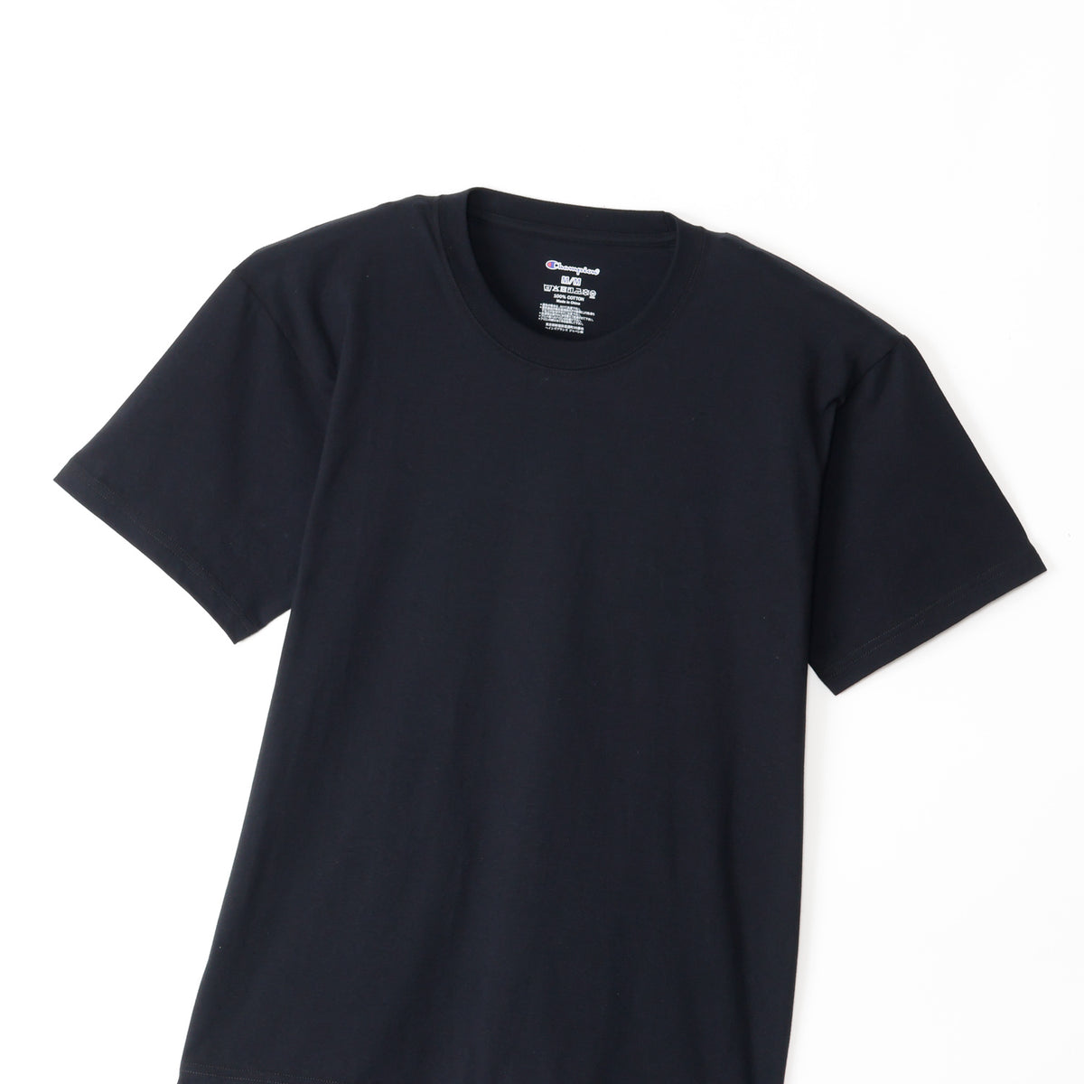 2PリングスパンクルーネックTシャツ (CM1-B701P)