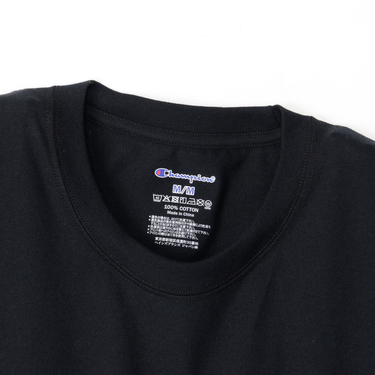 2PリングスパンクルーネックTシャツ (CM1-B701P)