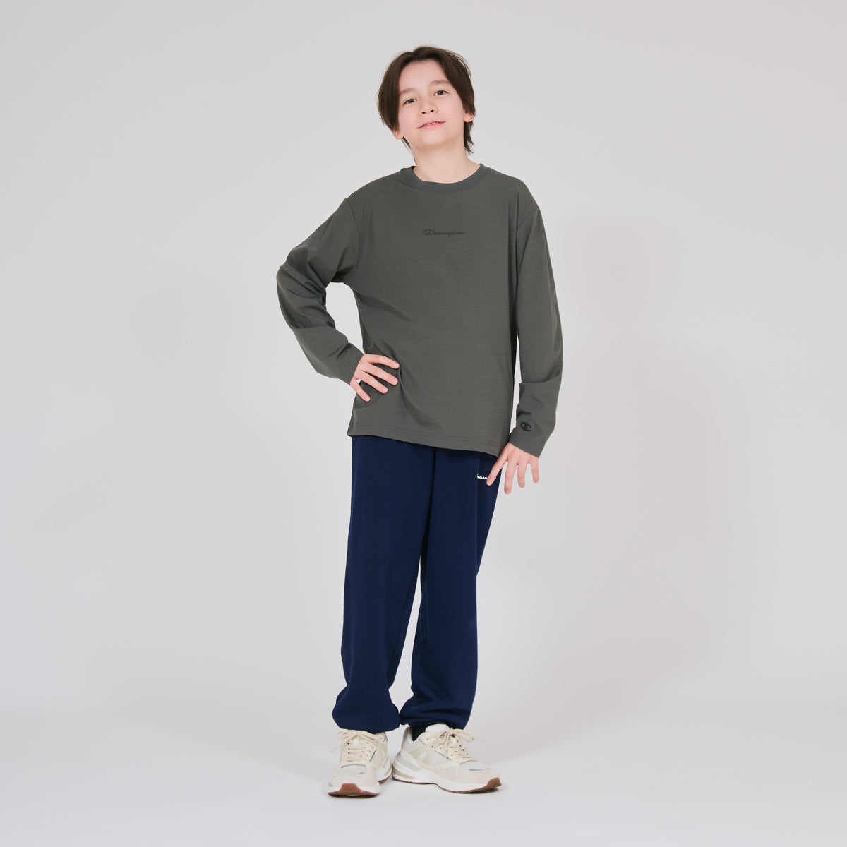ロングスリーブTシャツ (CK-ES401)
