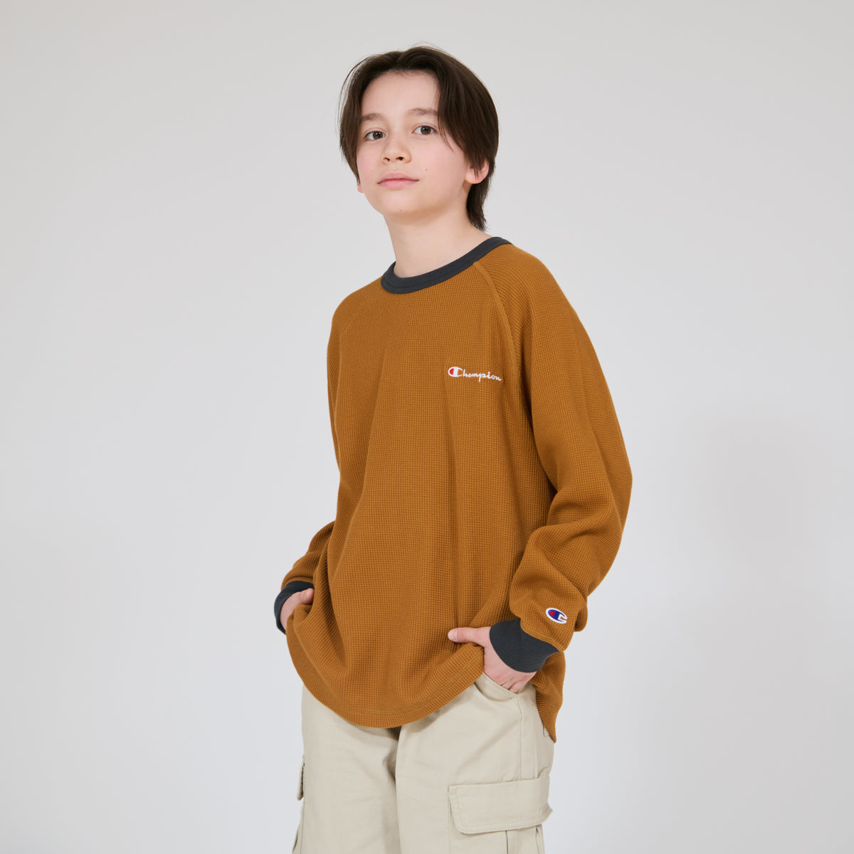 ロングスリーブTシャツ (CK-E407)