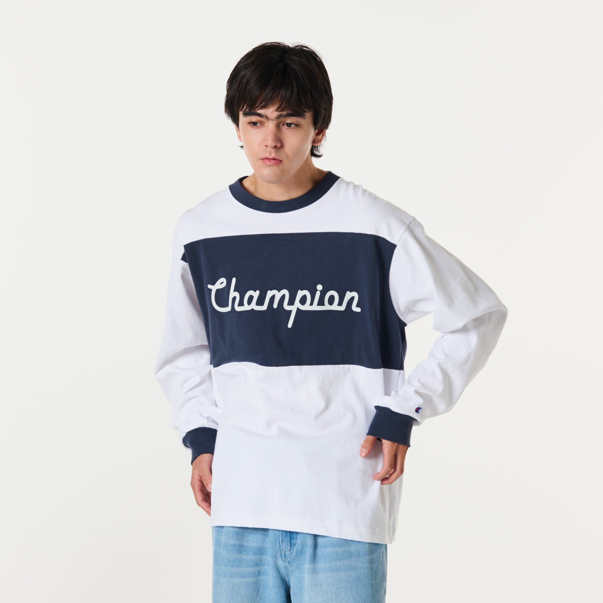 ロングスリーブTシャツ (C8-E401)
