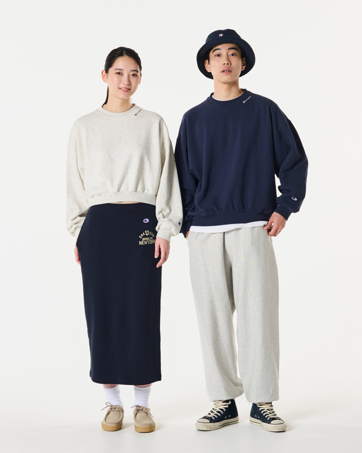 クルーネックスウェットシャツ (CWSE044)