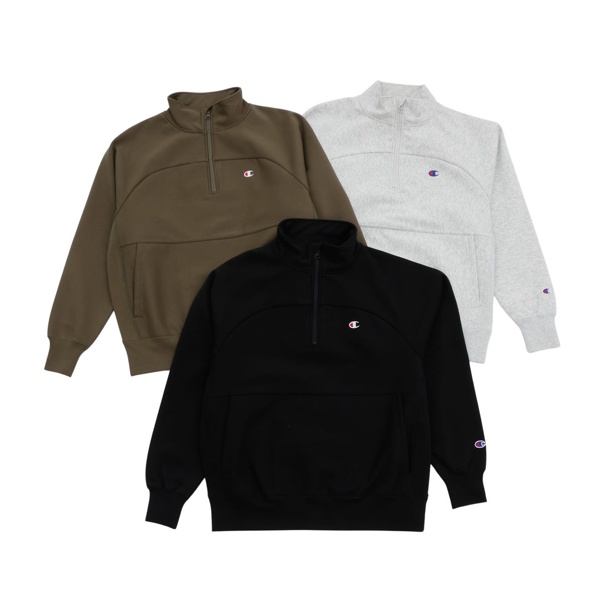 リバースウィーブ(R) ハーフジップスウェットシャツ