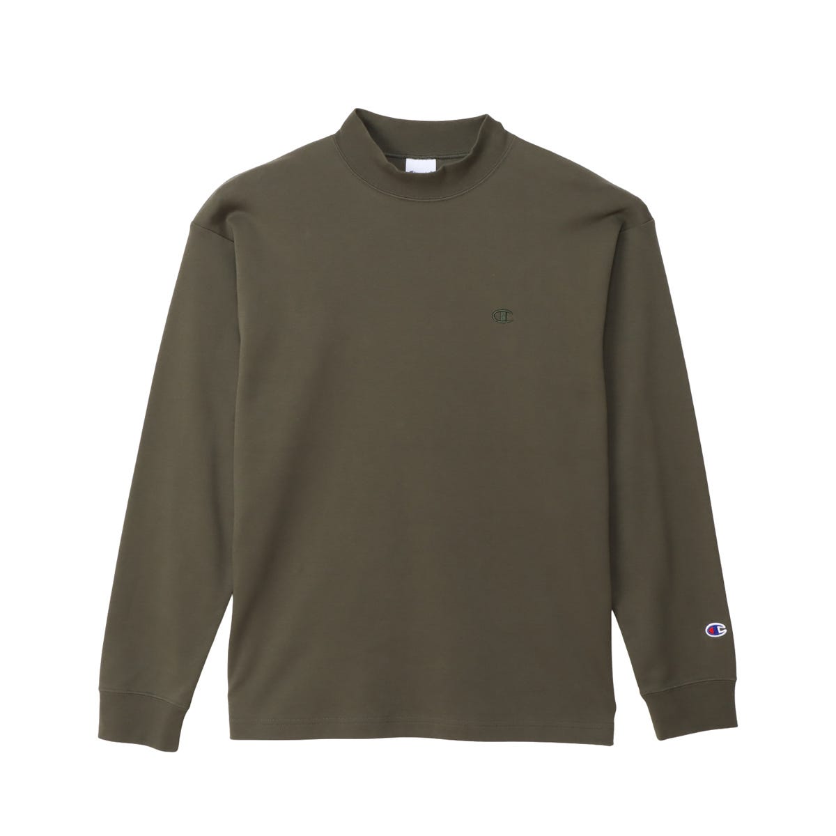モックネックロングスリーブTシャツ (C3-C427L)