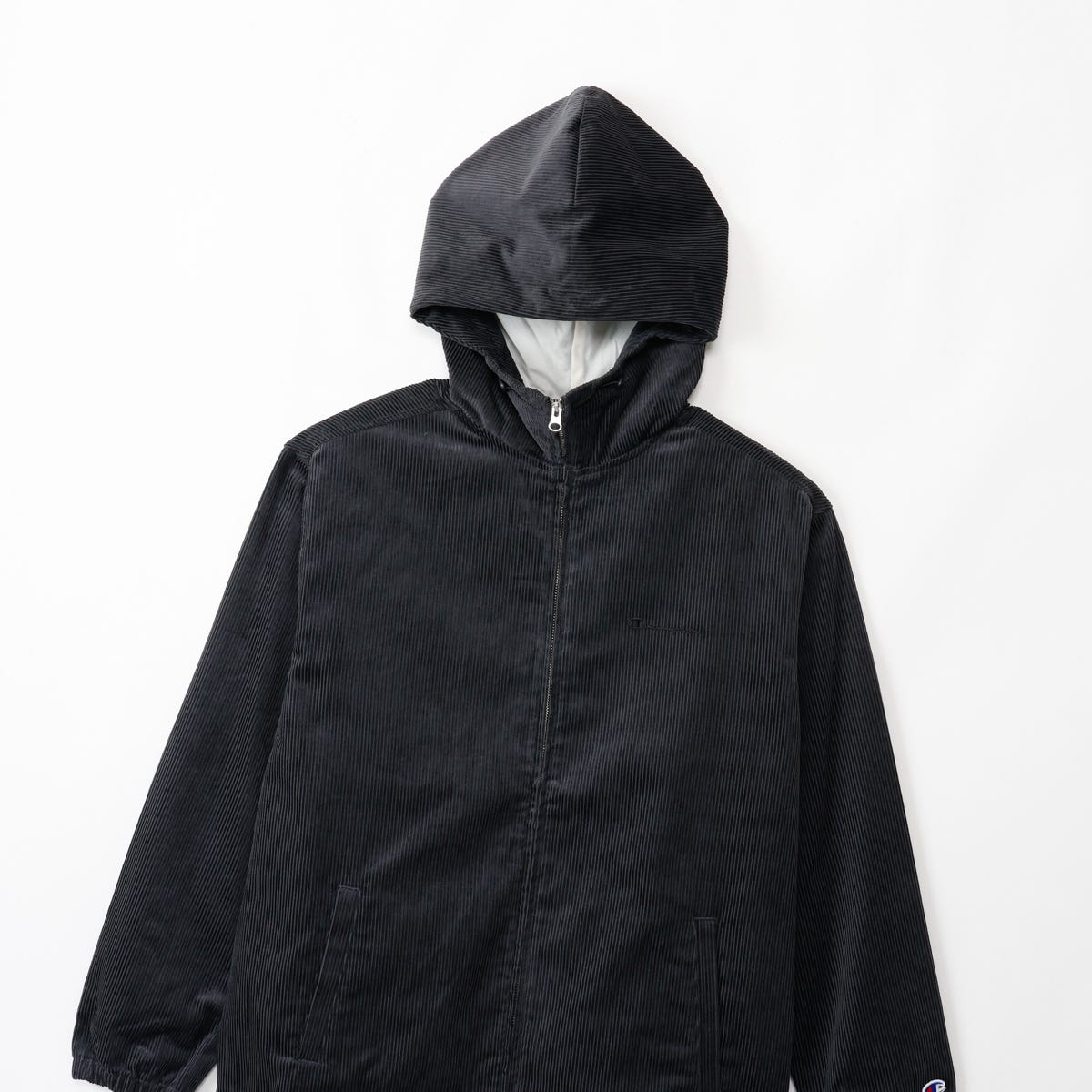 フーデッドジップジャケット