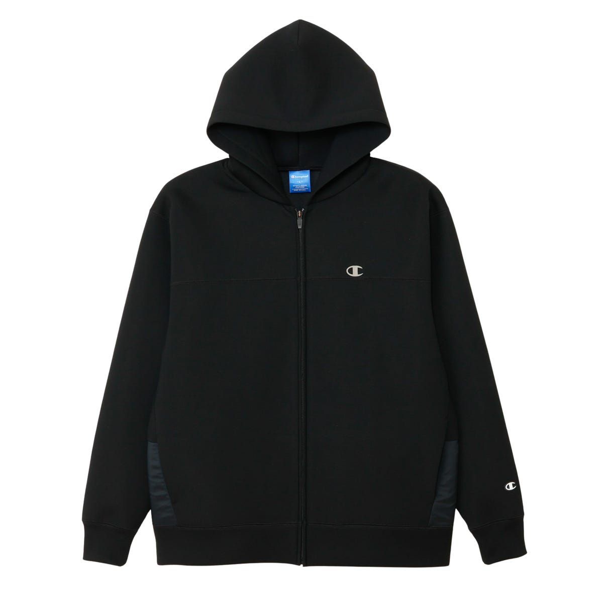 テックウィーブ 3LS ジップフーデッドスウェットシャツ
