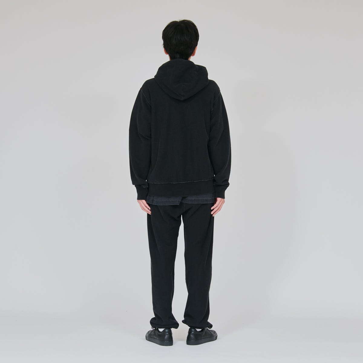リバースウィーブ(R)ジップフーデットスウェットシャツ-【チャンピオン