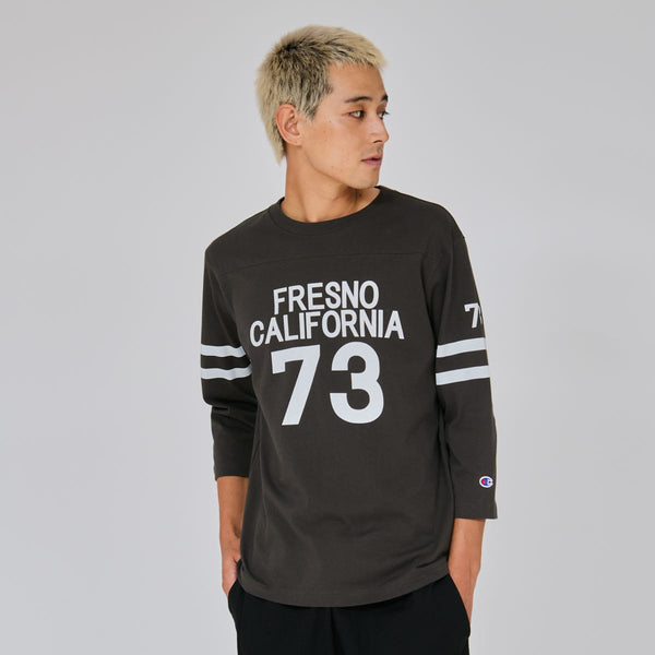 3/4 スリーブフットボールTシャツ-【チャンピオン公式】