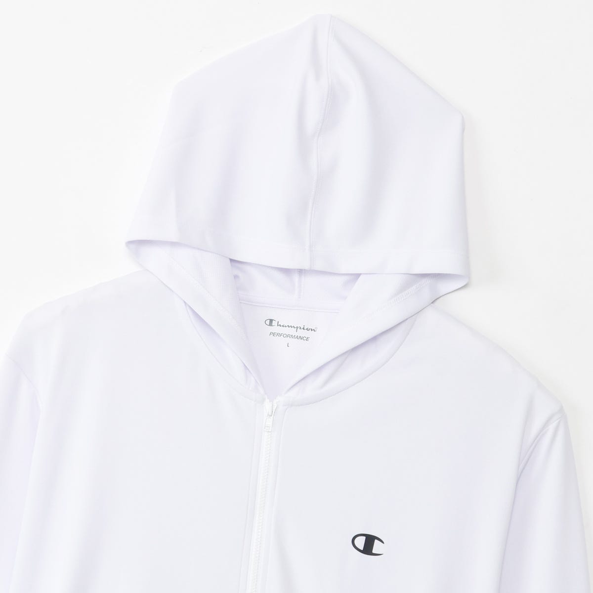 ジップフーデッドシャツ