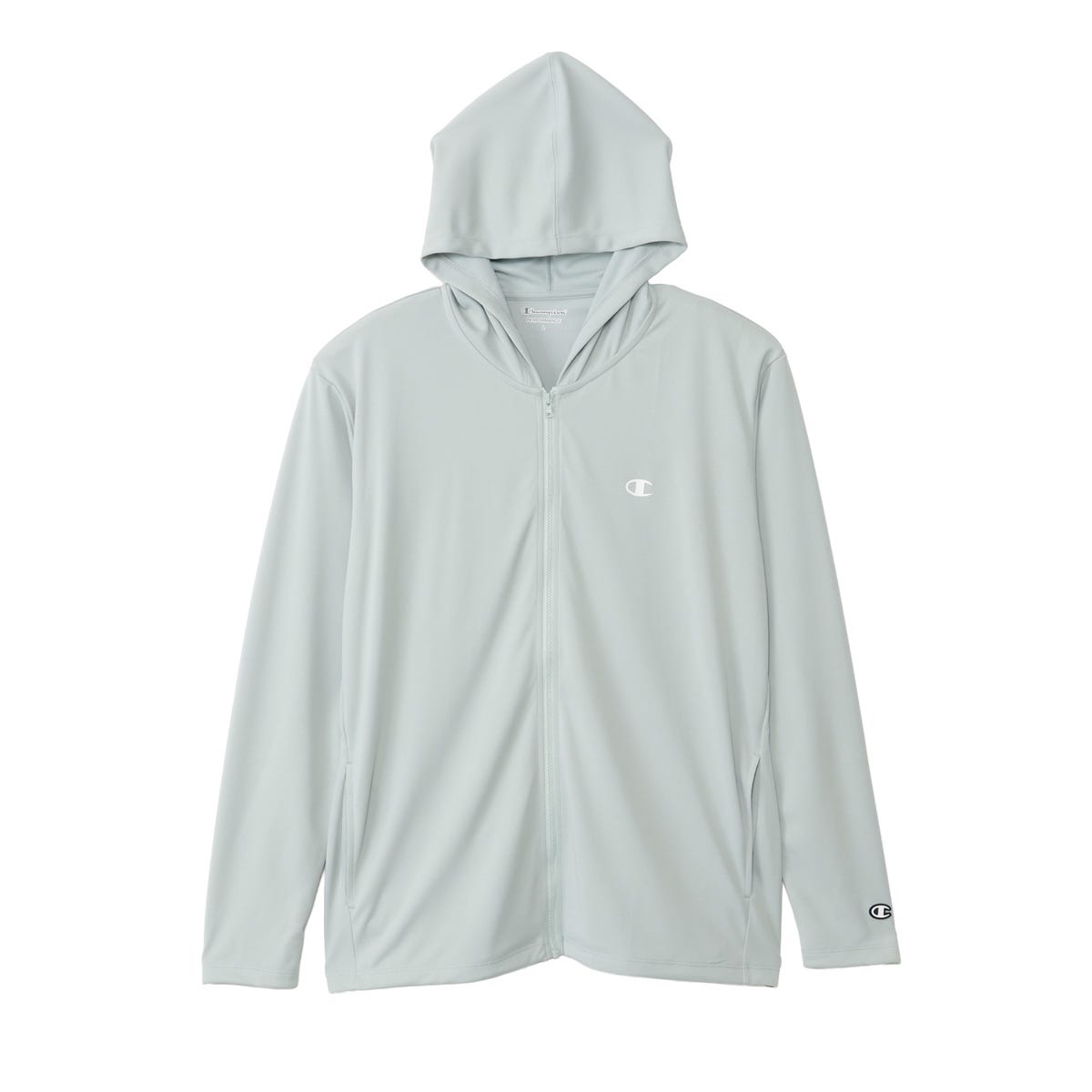 ジップフーデッドシャツ