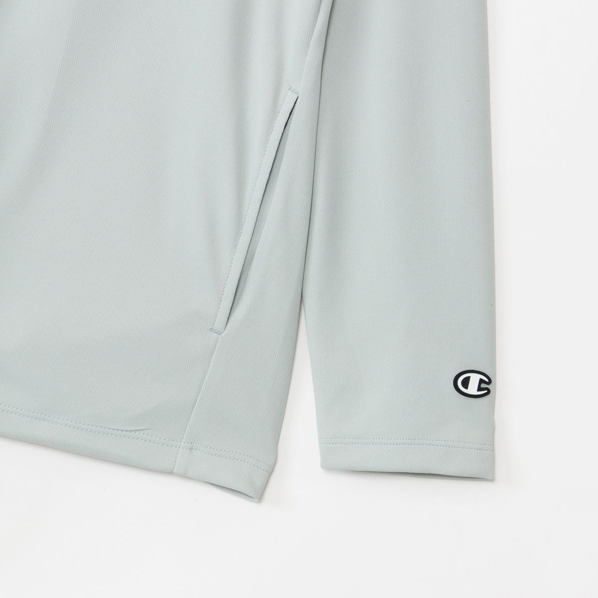 ジップフーデッドシャツ