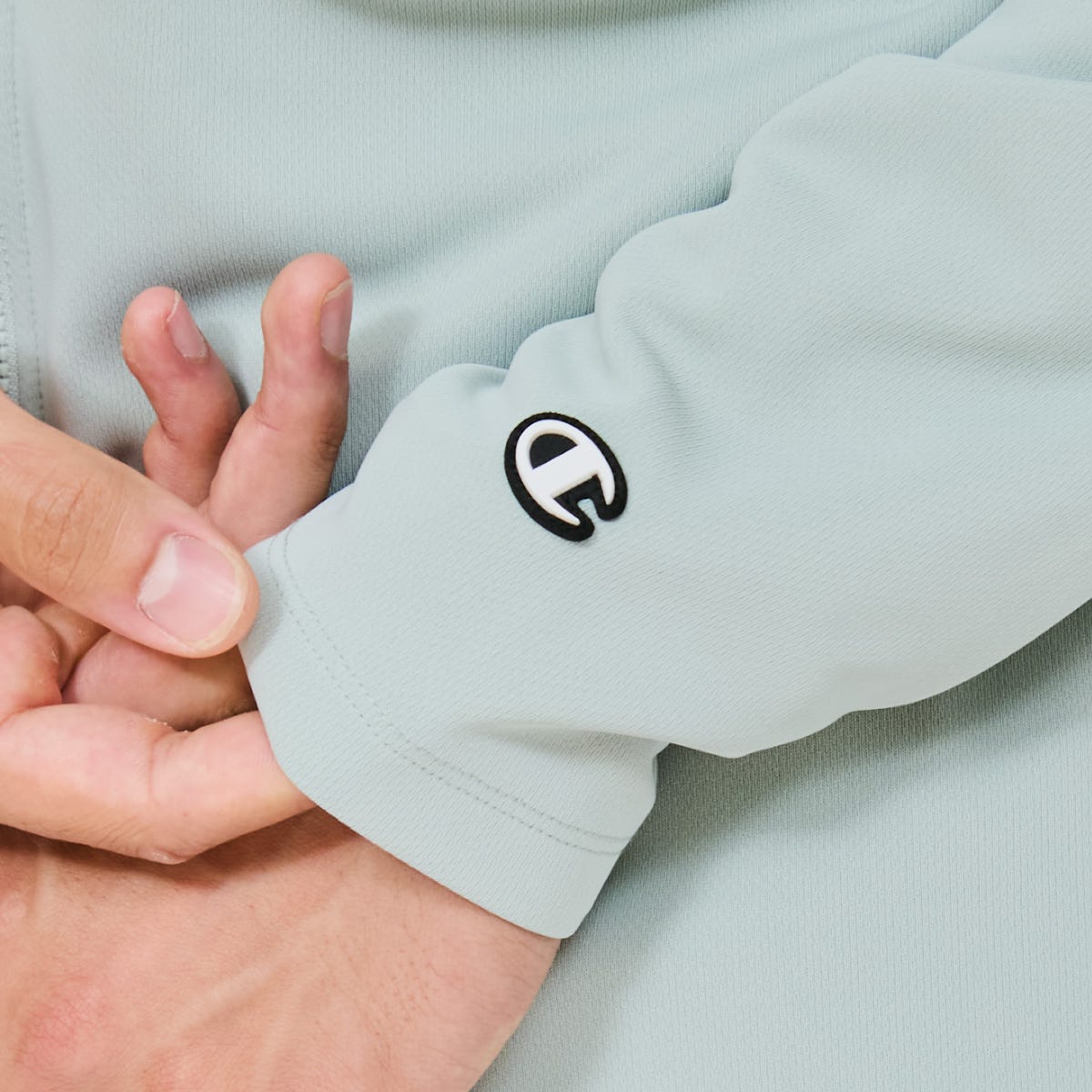 ジップフーデッドシャツ