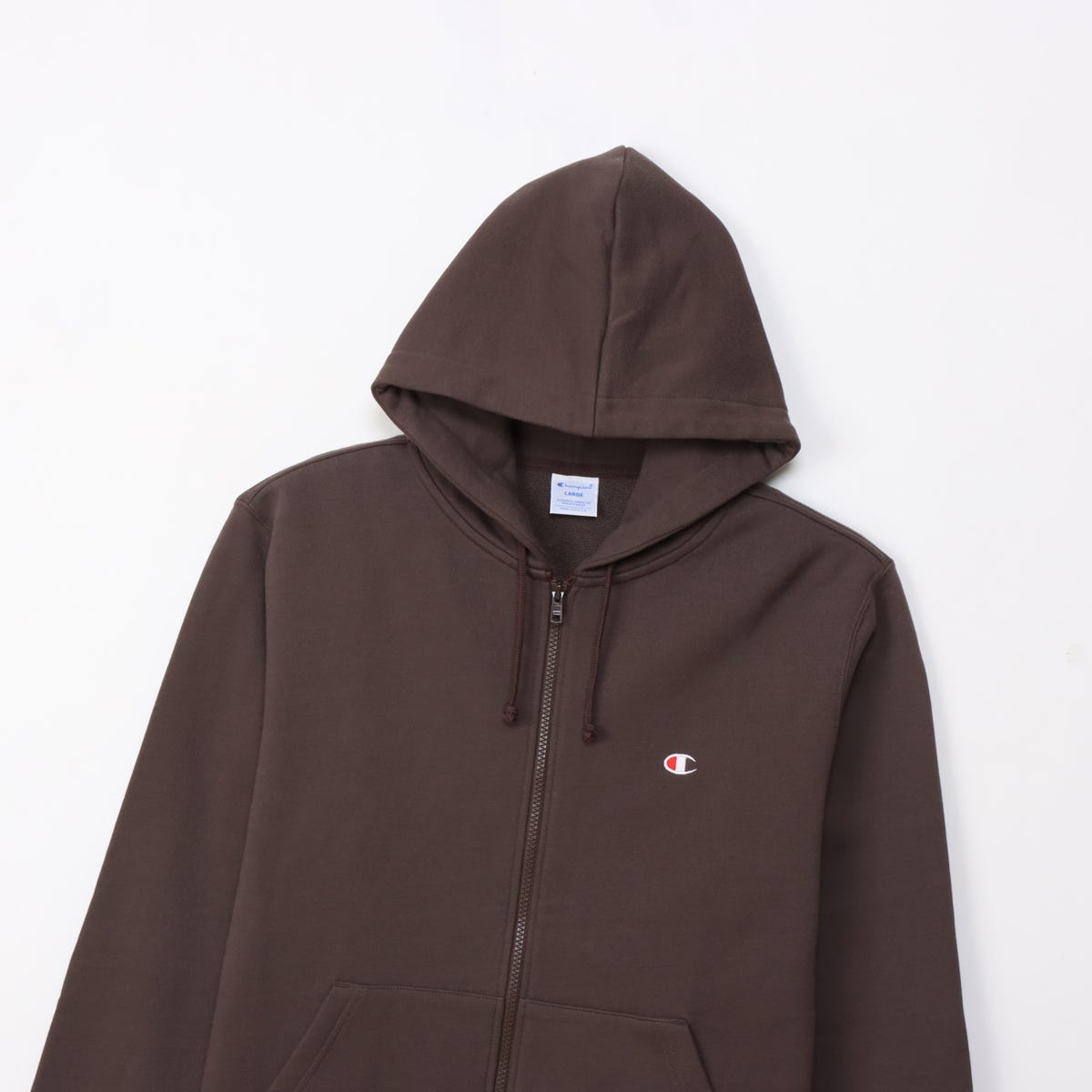 ジップフーデッドスウェットシャツ