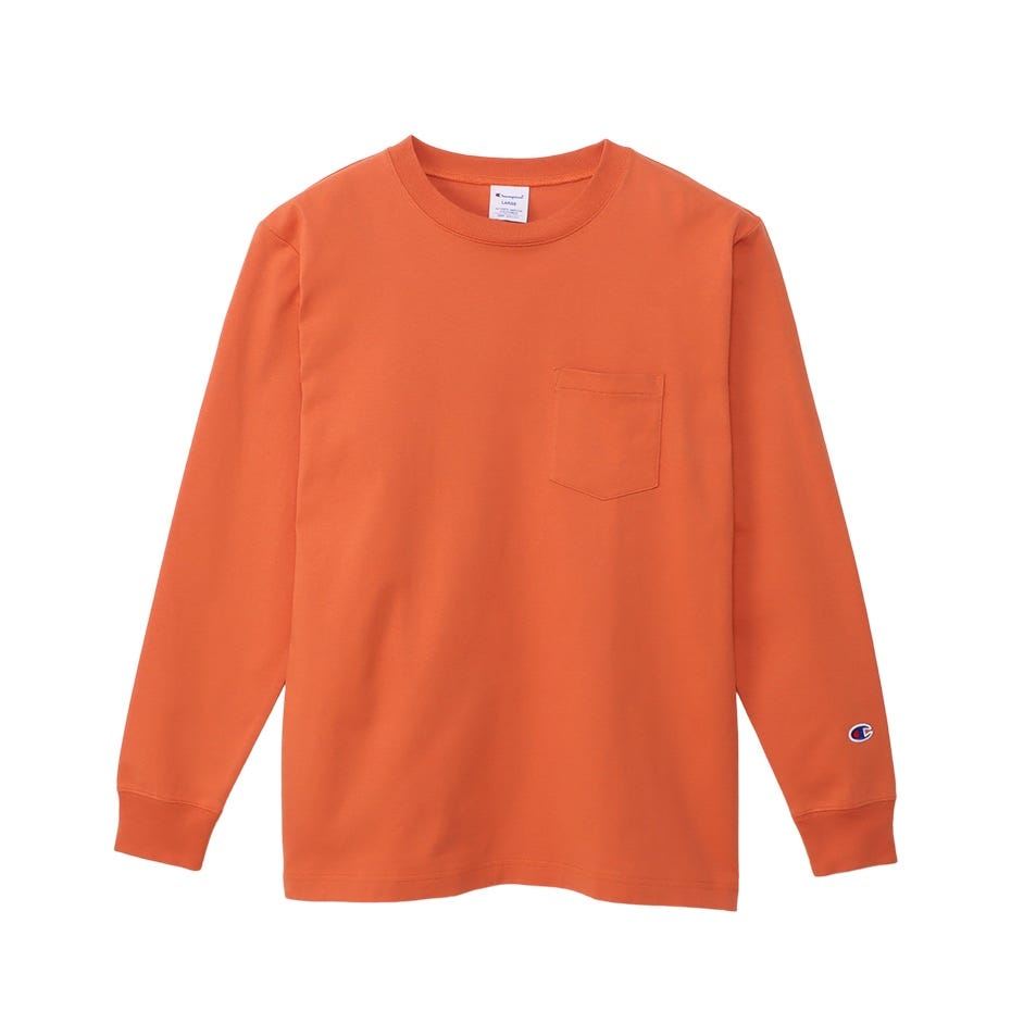 ロングスリーブポケットTシャツ