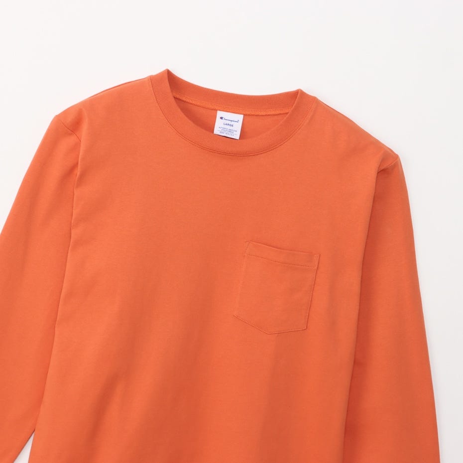 ロングスリーブポケットTシャツ