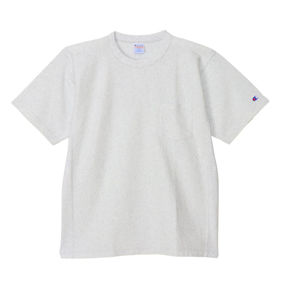 リバースウィーブ(R) ショートスリーブポケットTシャツ-【チャンピオン