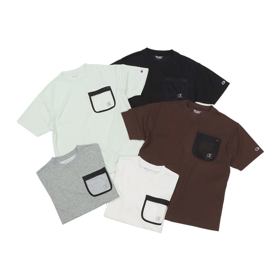 ショートスリーブポケットTシャツ (C3-ZS314)