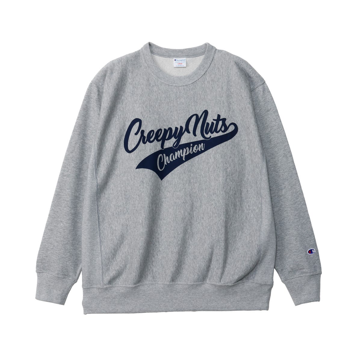 【キャンペーン対象外】Champion | Creepy Nuts リバースウィーブ(R) クルーネックスウェットシャツ(C8-B006)