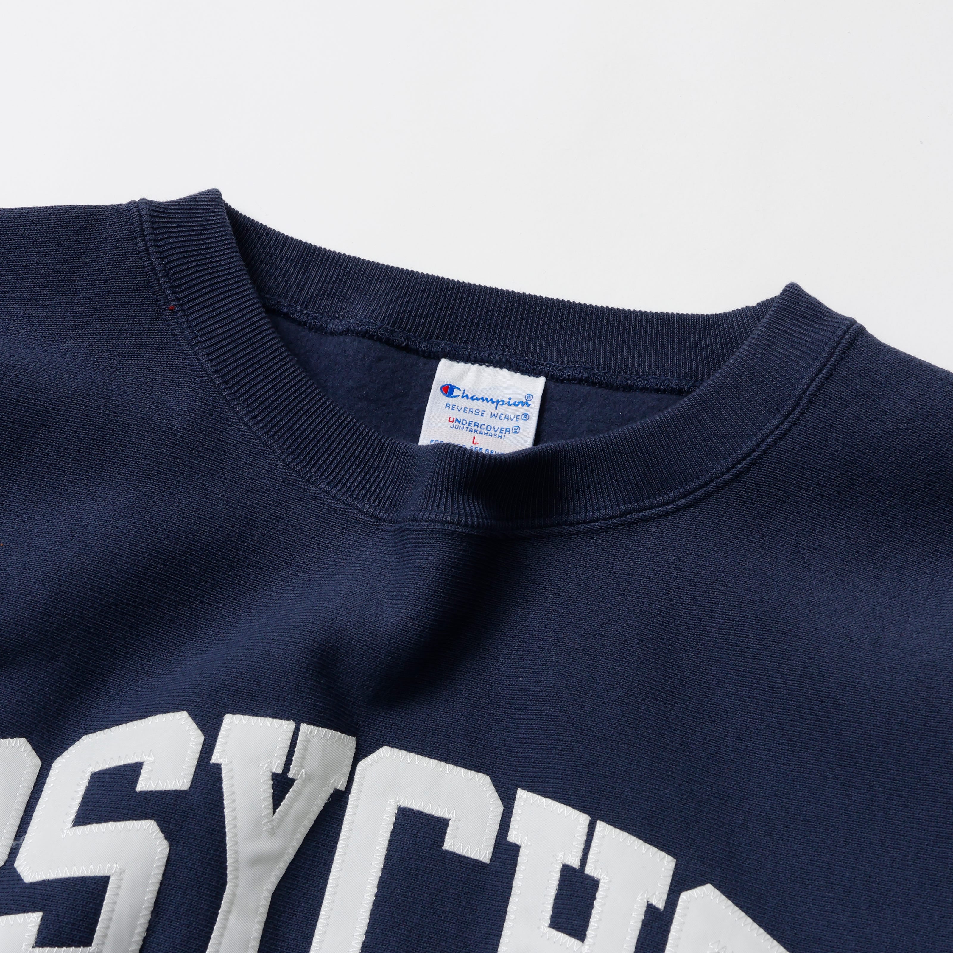 【キャンペーン対象外】Champion × UNDERCOVER リバースウィーブ(R) クルーネックスウェットシャツ(C8-C059)