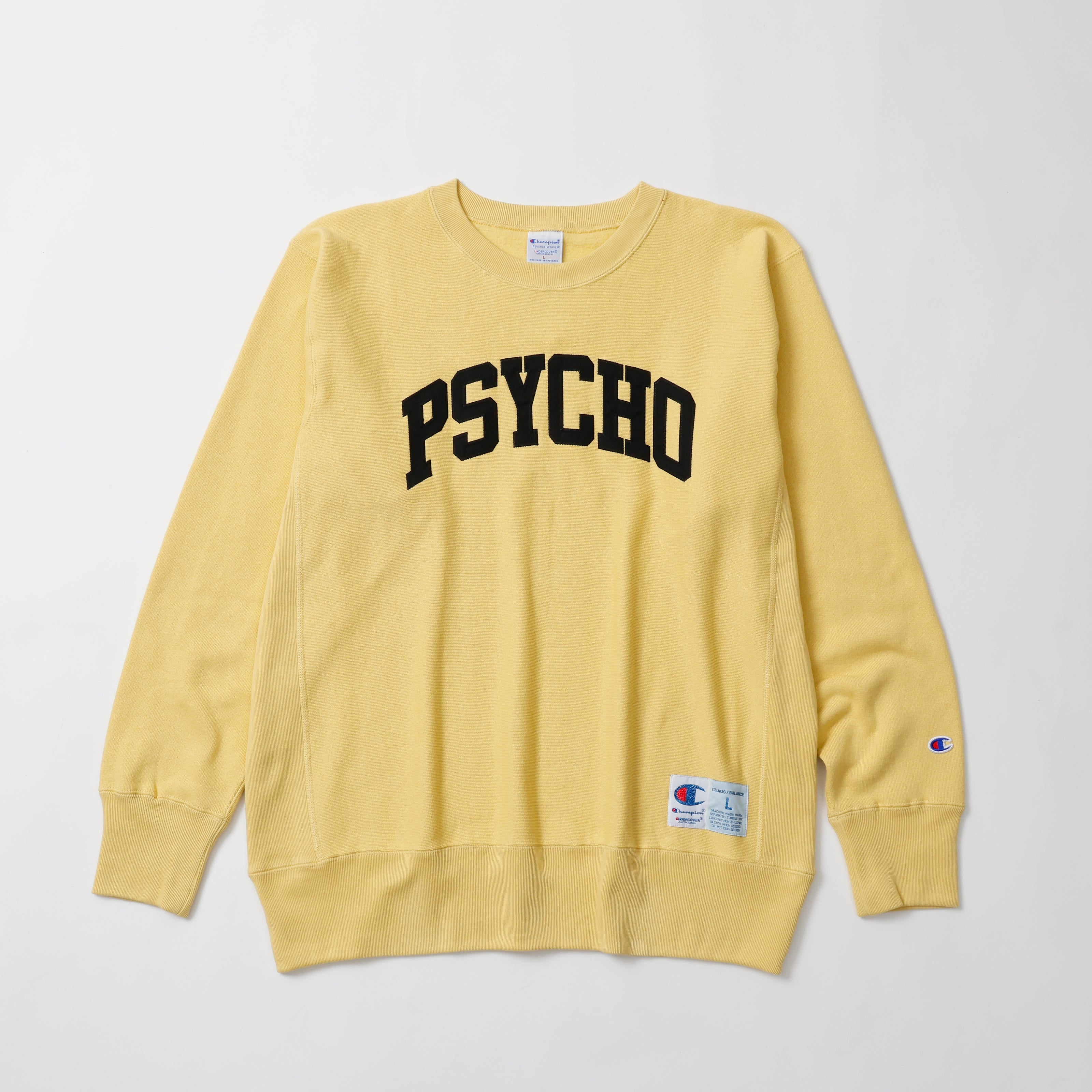 【キャンペーン対象外】Champion × UNDERCOVER リバースウィーブ(R) クルーネックスウェットシャツ(C8-C059)