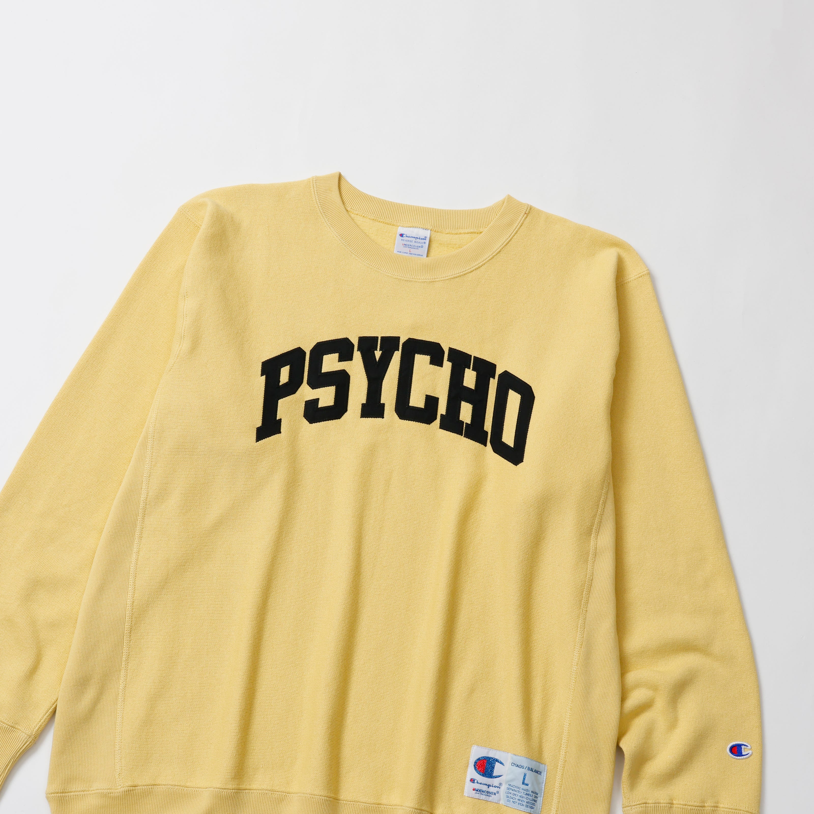 【キャンペーン対象外】Champion × UNDERCOVER リバースウィーブ(R) クルーネックスウェットシャツ(C8-C059)