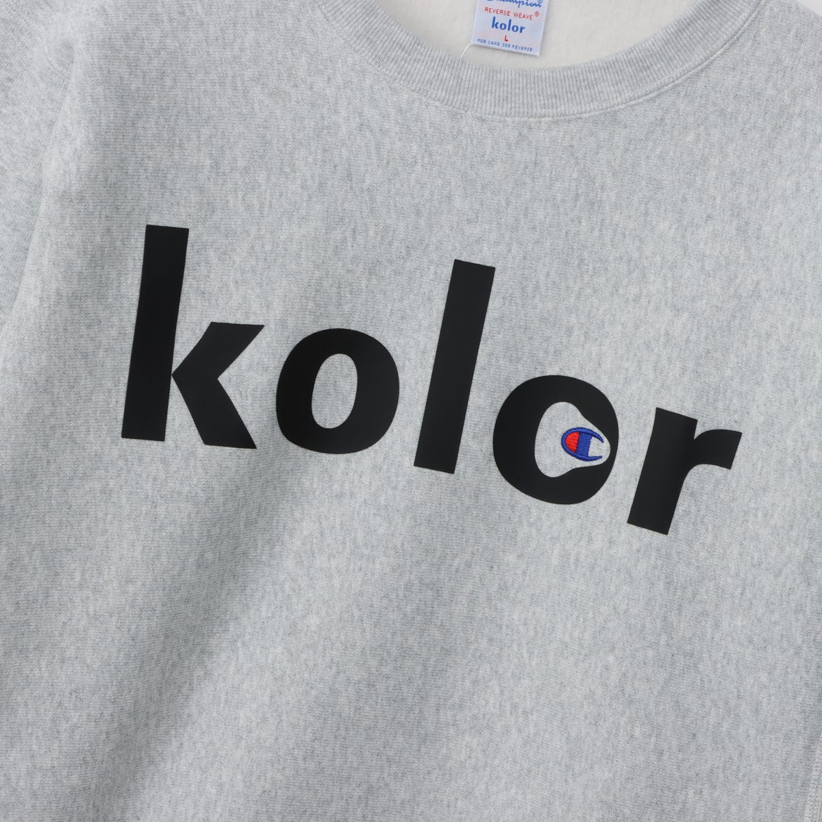 キャンペーン対象外】Champion × kolor リバースウィーブ(R) クルー
