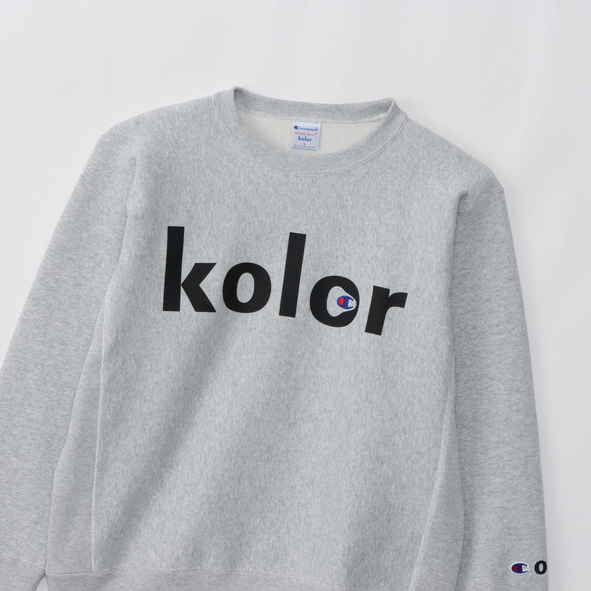 キャンペーン対象外】Champion × kolor リバースウィーブ(R) クルー