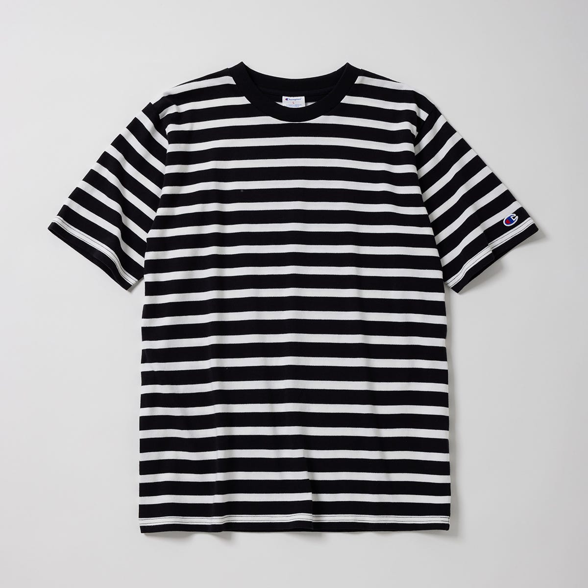 ショートスリーブボーダーTシャツ (C8-D303)-【チャンピオン公式】