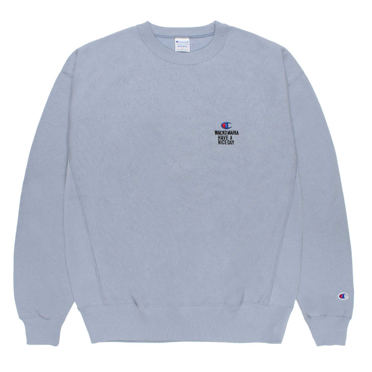 Champion × WACKO MARIA リバースウィーブ(R) クルーネックスウェットシャツ (C8-E042)