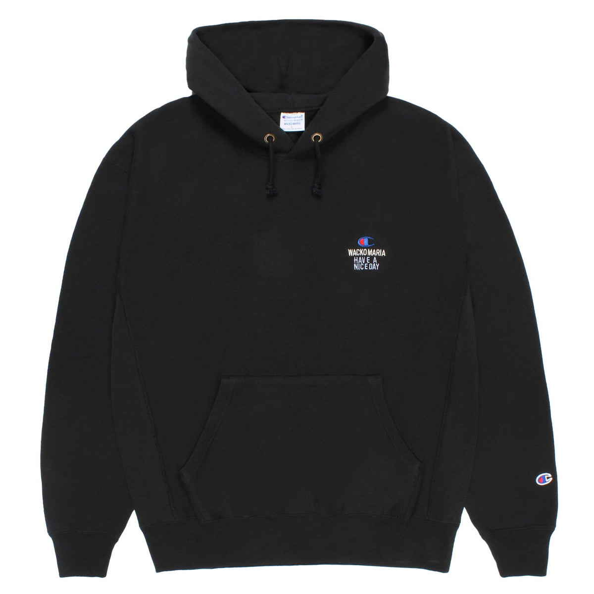 Champion × WACKO MARIA リバースウィーブ(R) フーデッドスウェットシャツ (C8-E127)