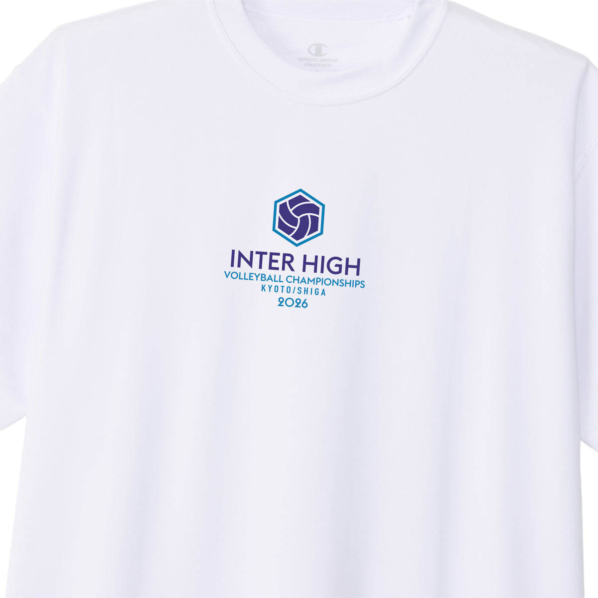滋賀県 / 京都府 インターハイ2026 バレーボール競技 Tシャツ (C8-EV302)