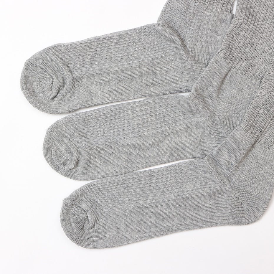 3足組 フルレングスソックス【ハーフパイル】