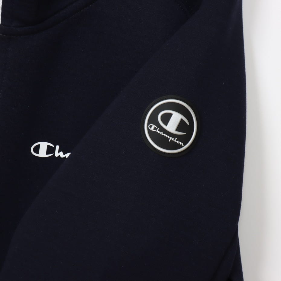 テックウィーブ 3LS ジップフーデッドスウェットシャツ
