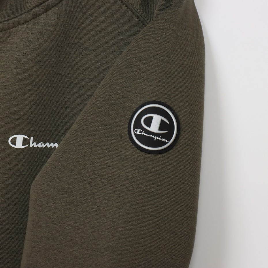 テックウィーブ 3LS ジップフーデッドスウェットシャツ