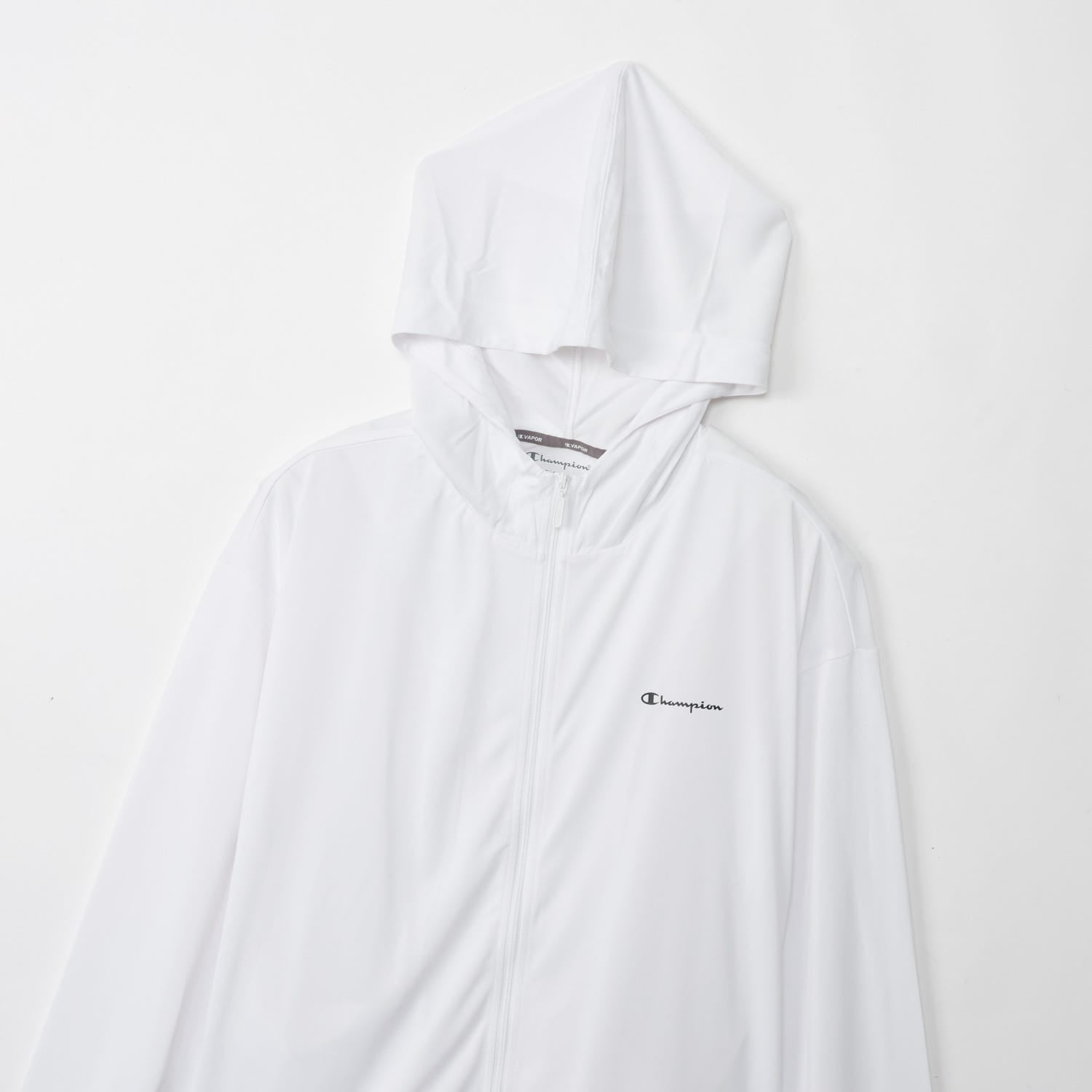 ジップフーデッドシャツ