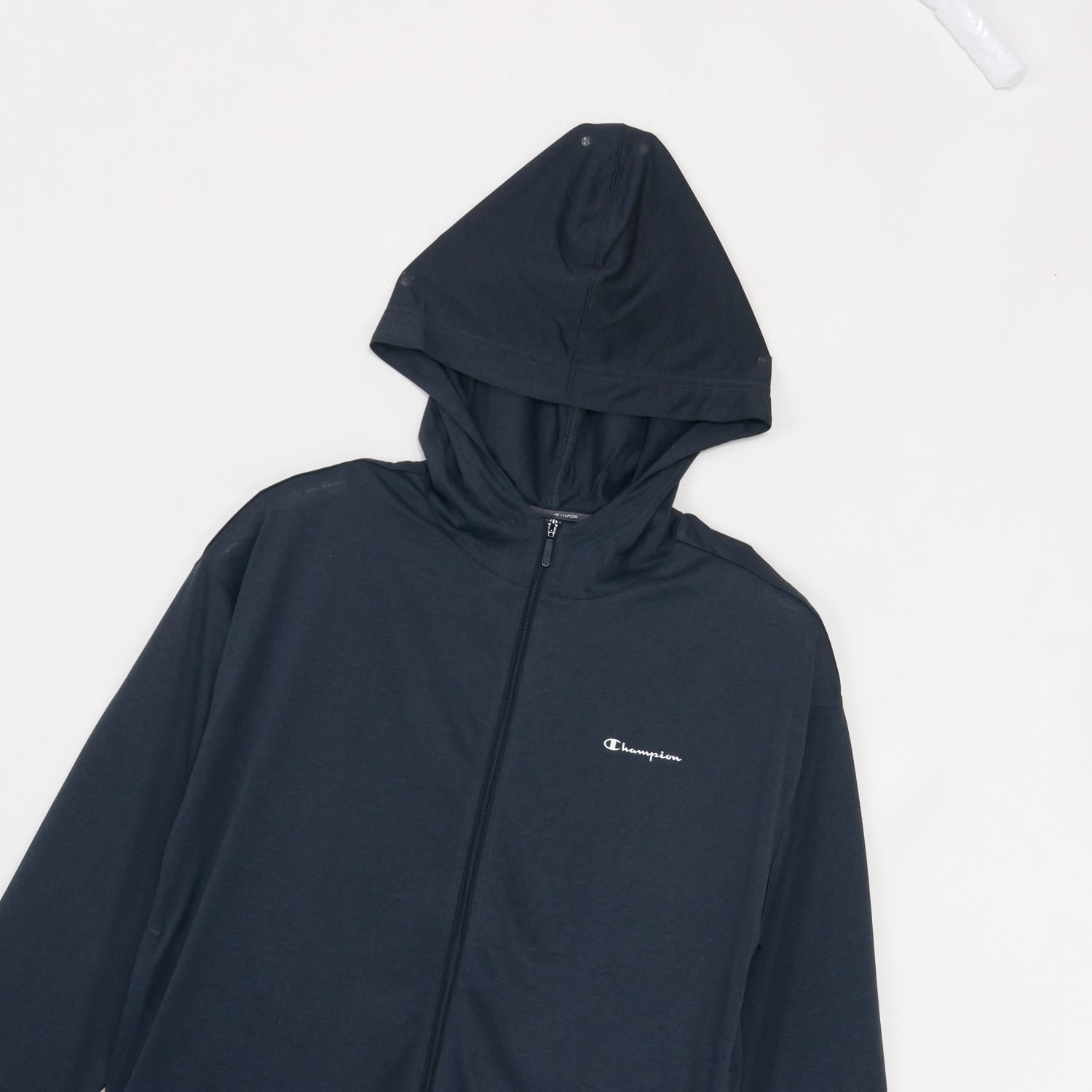 ジップフーデッドシャツ