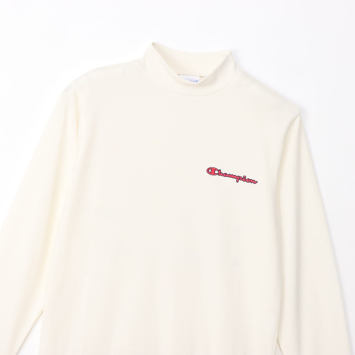 ロングスリーブモックネックシャツ