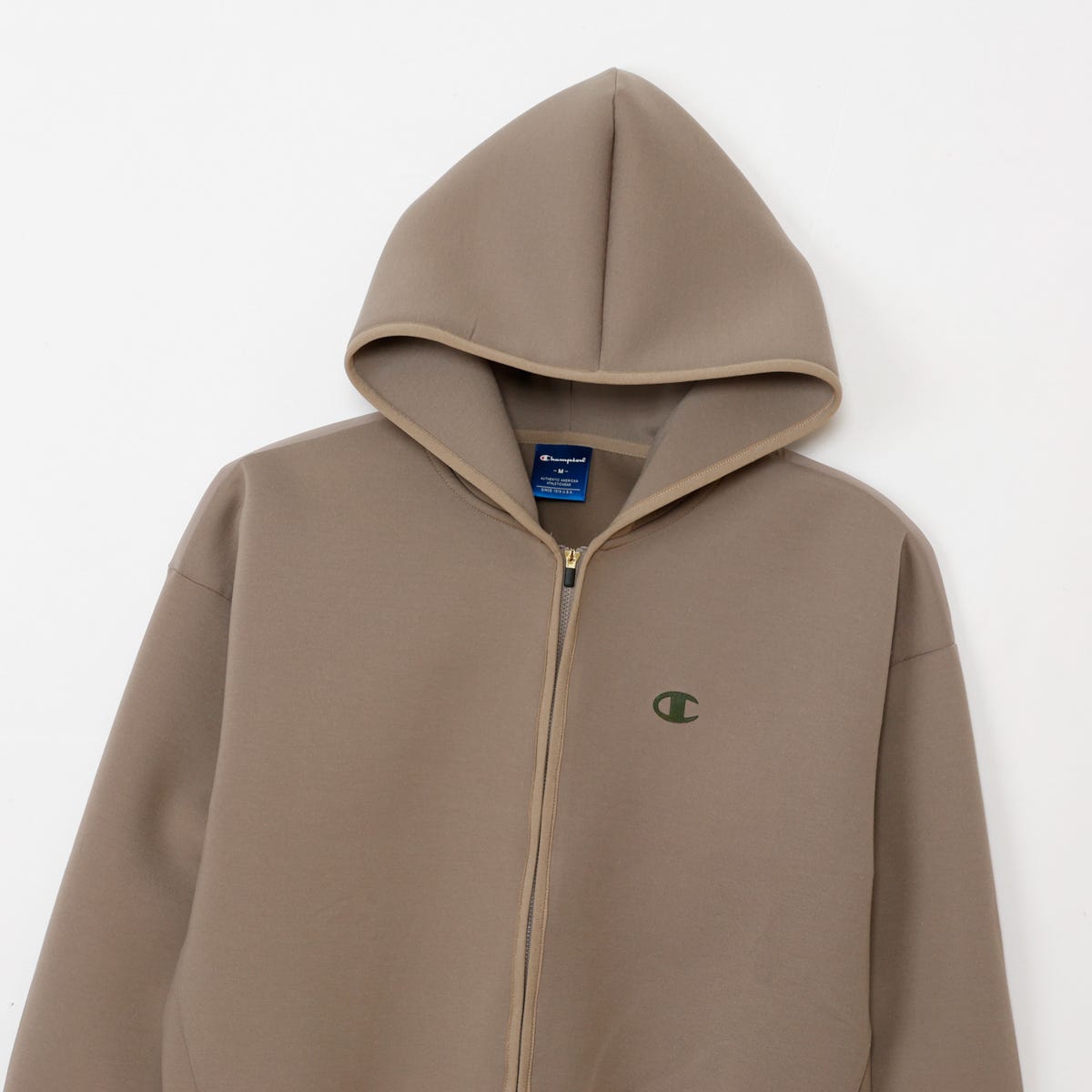 テックウィーブ 3LS ジップフーデッドスウェットシャツ