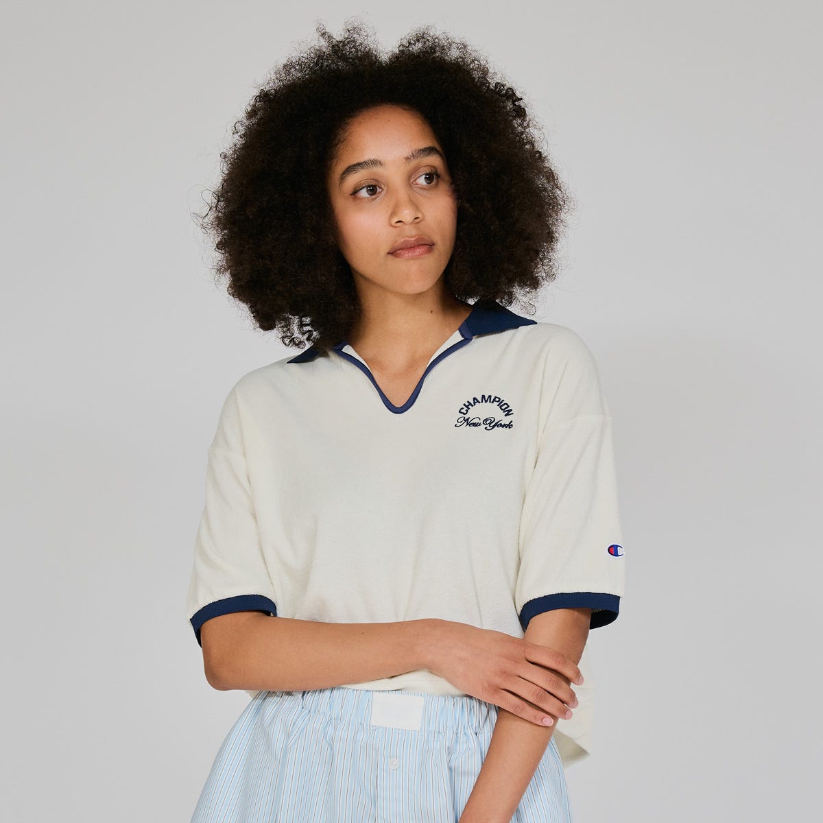 スキッパーシャツ