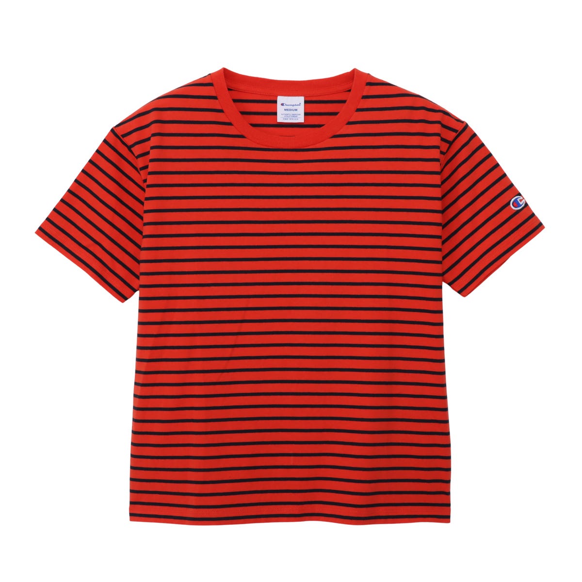 ボーダーショートスリーブポケットTシャツ